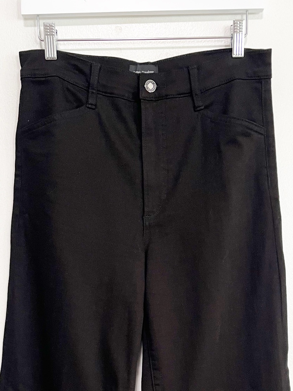 Favorite Daughter The Mischa Raw Hem Super High Rise Wide Leg Ankle Jeans 29 - Picture 5 of 9
